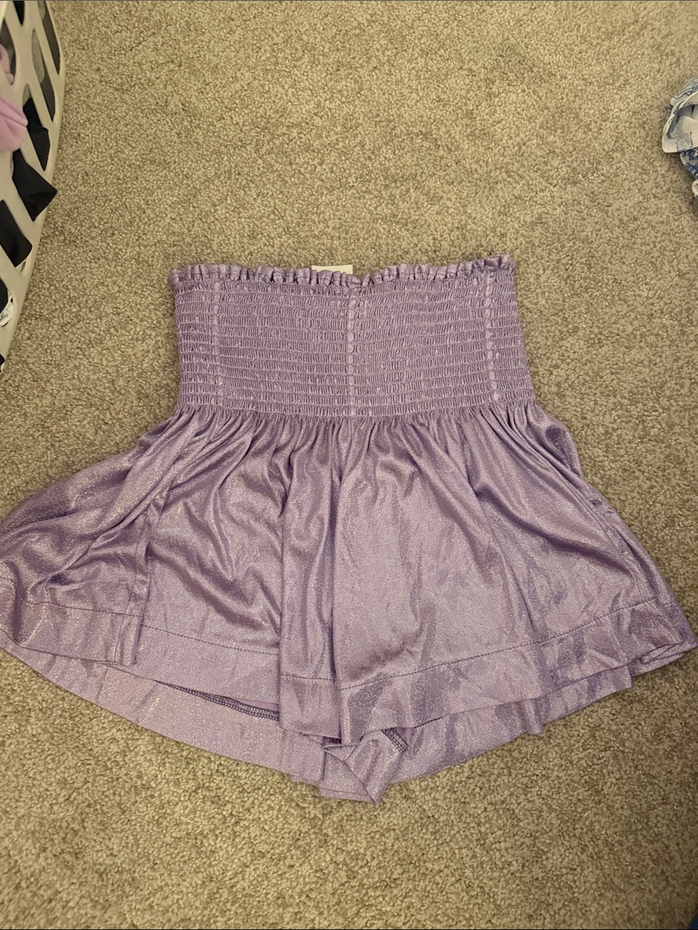 Queen of Sparkles Purple Shorts